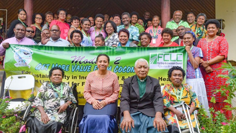 Graduates and people from tourism sector attend Coconut Workshop