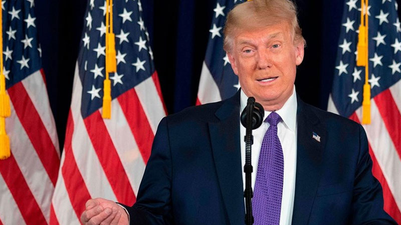 Trump says 'who knows' who won the US election