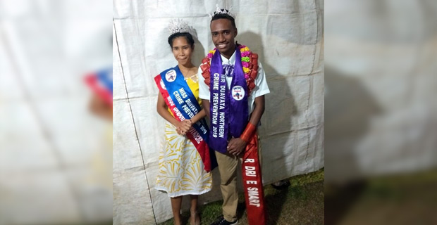 Miss Saqani and Mr Drive Smart crowned 2019 Digicel Northern Duavata Crime Prevention Carnival Queen and King