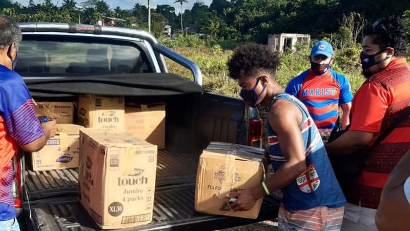 Marist Rugby Club provides food rations to 30 rugby players affected by COVID-19