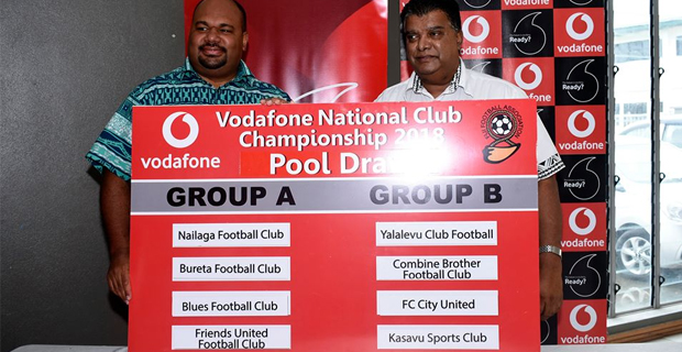 2018 National Club Championship pools drawn