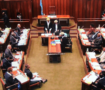 MPs observe a moment of silence for rape victim