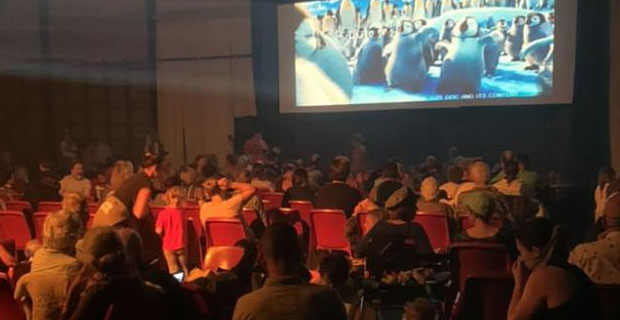 Family rescued from Australian bushfires after taking shelter in a cinema for 6 days