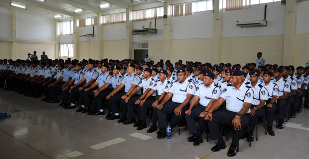 Qiliho tells new recruits the Force is not in the business of officers giving excuses or dragging their feet