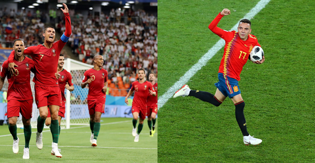 Portugal and Spain have qualified from Group B to the round of 16 of the FIFA World Cup
