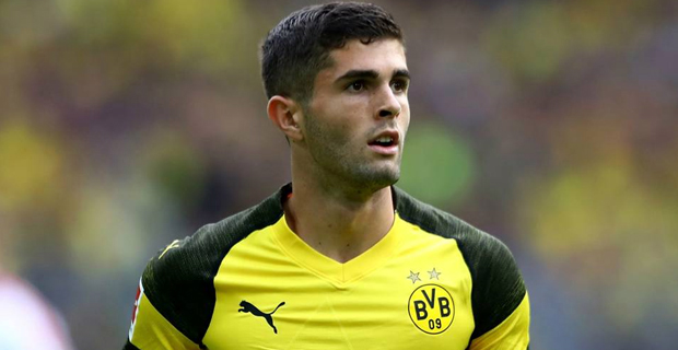 Chelsea signs Borussia Dortmund forward Christian Pulisic for 64 million euros 