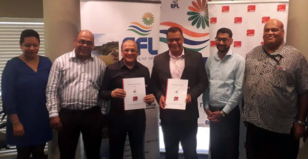 Memorandum of Understanding signed between EFL and FNPF to promote information sharing for compliance purposes