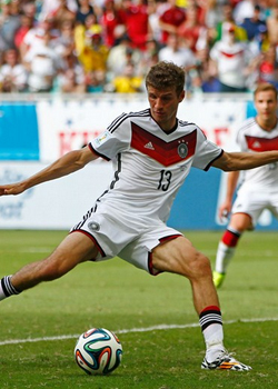 Muller hat-trick crushes Portugal