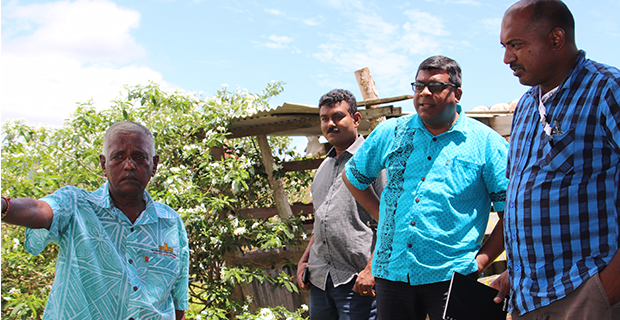 Saltwater intrusion on farmland in Qilinimoto Settlement in Bua to be addressed - Dr. Reddy 