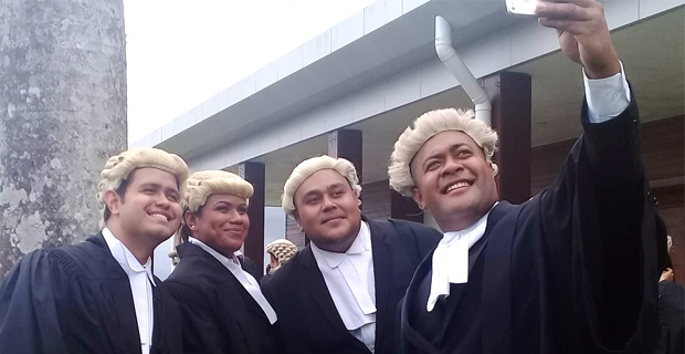 New law graduates told to maintain a reputation for professionalism