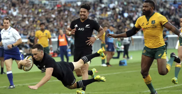 All Blacks claim Bledisloe Cup clean sweep beating Australia 37-20