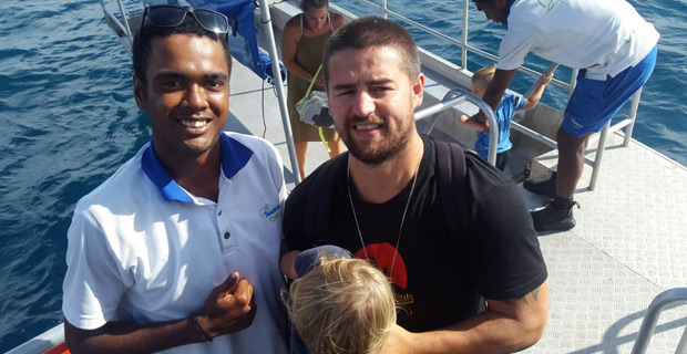 All Blacks Hooker Dane Coles spotted in Denarau 