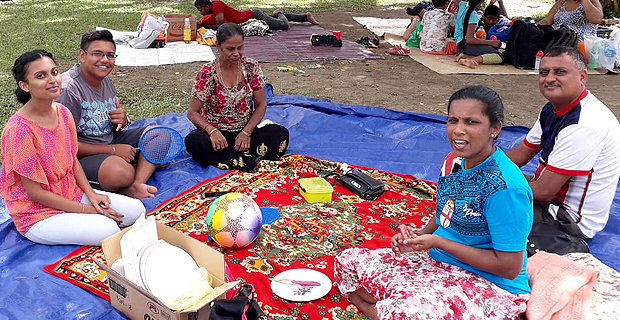 Hundreds of people gather at My Suva Park to celebrate Boxing Day