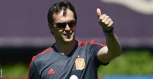 Spain sack manager Julen Lopetegui two days before first match