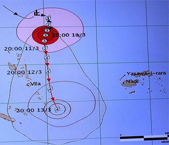 Heavy rain alert now in force for Fiji