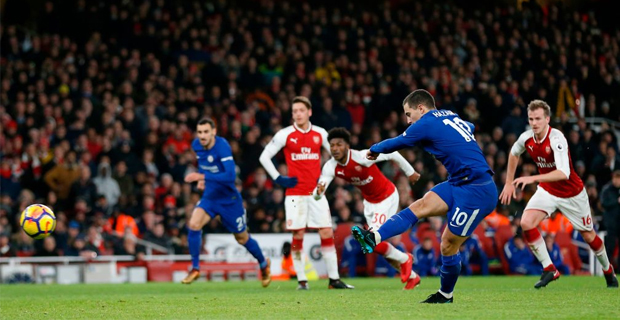 Arsenal holds Chelsea with a injury time equalizer in EPL