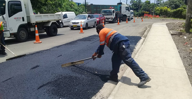 1st phase of the Suva Arterial Road Upgrade Project will be completed by next month