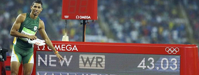 Niekerk breaks Johnson's 17â€‘yearâ€‘old world record in 400m