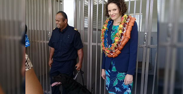 Dog Unit an important part of Fiji's border security - Haddad