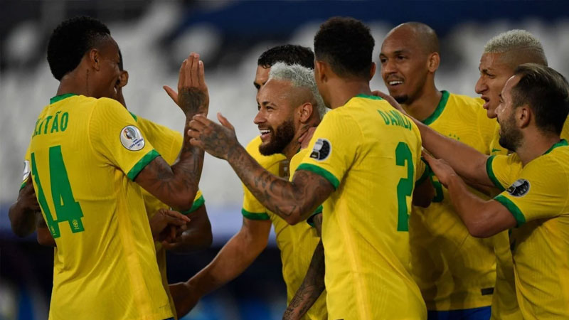 Brazil thrash Peru 4-0 in Copa America