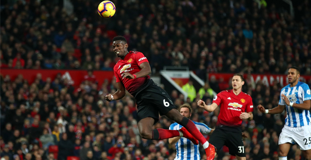 Man United defeats Huddersfield 3-1 