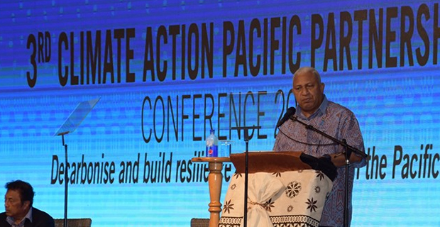 We are facing a climate and ocean crisis - Bainimarama