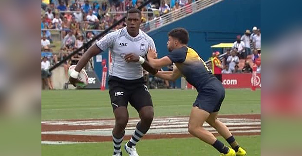 Fiji defeats Argentina 33-24 in their second pool match of Hamilton 7s
