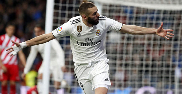 Benzema scores twice as Real Madrid beat Girona 3-1 in the Copa Del Rey quarters 
