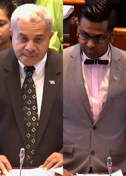 FijiFirst two new MPs sworn into parliament today