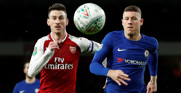 Arsenal beats Chelsea 2-1 in Carabao Cup semifinal