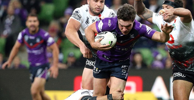 A Brodie Croft field goal secures win for Melbourne Storm over Warriors