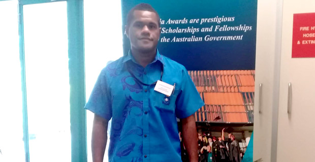 Registered male nurse Joji Daunoco overcomes challenges to get scholarship