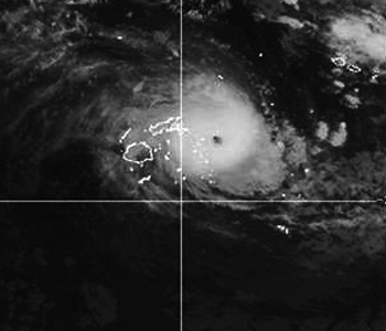 Tropical Cyclone Winston now over Fiji waters