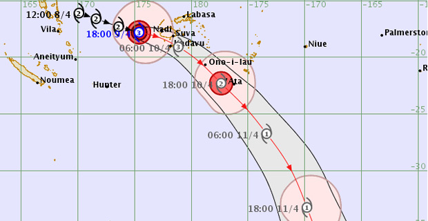 TC Keni expected to make landfall by midday