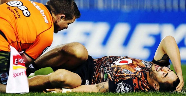 Johnson suffers serious injury against Panthers 