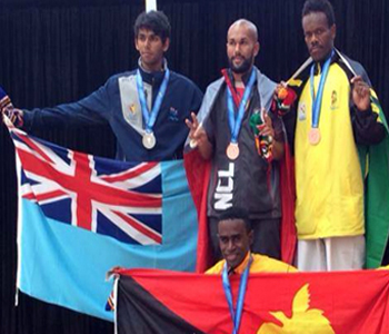 Karate wins another 2 gold today for Team Fiji