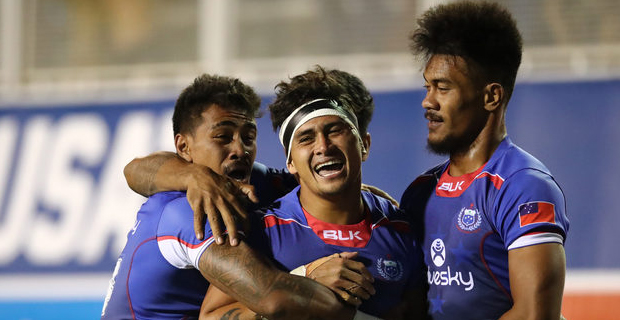 Samoa into the Las Vegas 7s Final