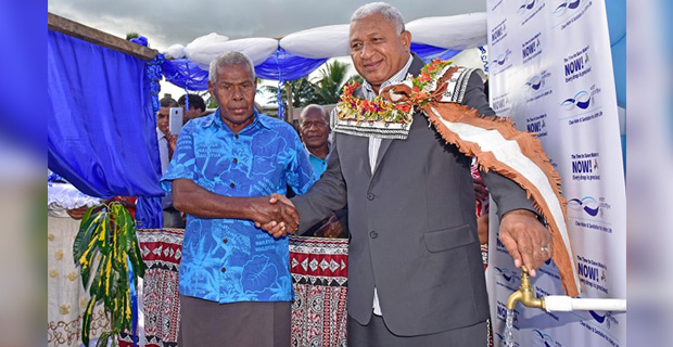 Wailotua villagers no longer have to fetch water from nearby creeks after commissioning of Water Project