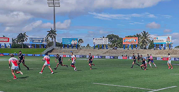 Japanese SDS Men's 7s team defeats All Blacks 7s team 17-14 in Oceania 7s