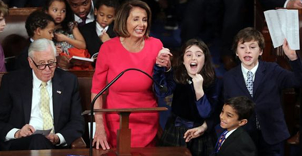Nancy Pelosi elected as Speaker of US House of Representatives