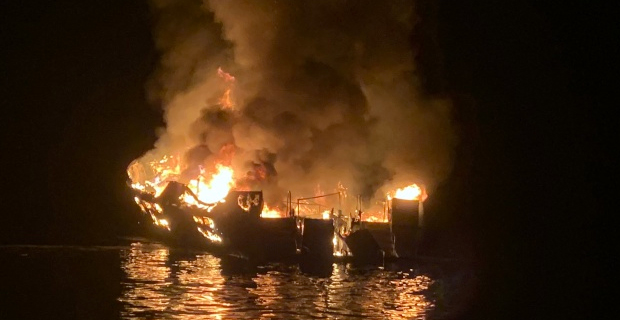 4 bodies recovered and 29 people still missing after boat fire off the coast of California