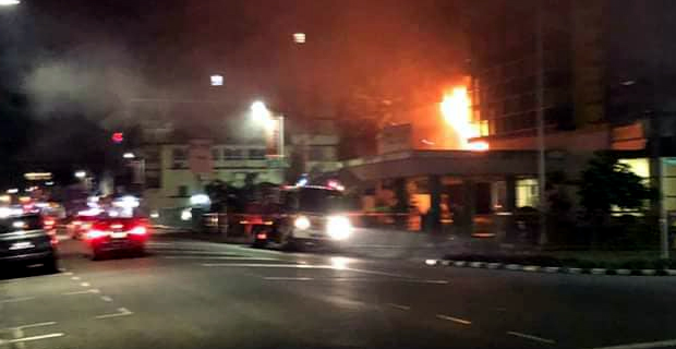 Firefighters manage to control fire at TLTB building