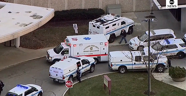 Police Officer shot at Chicago Hospital
