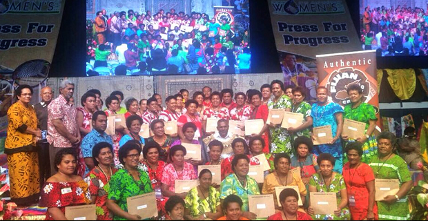 66 women receive Fijian Crafted licenses at Women's Expo