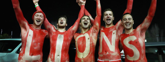 Lions fans rally in Auckland for a predicted All Blacks upset