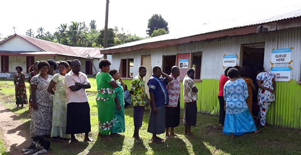 Pre-polling has been completed at Naveisividra in Rakiraki