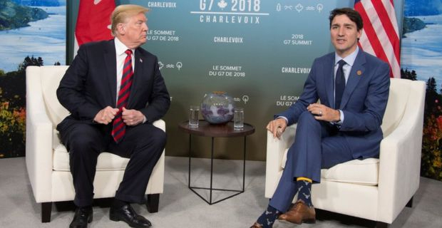 Canadian Prime Minister Justin Trudeau is very dishonest and weak - Trump