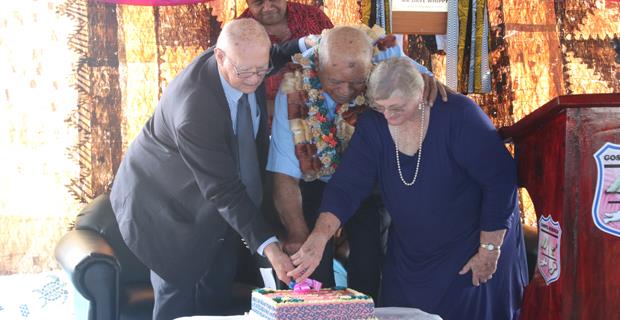 Gospel Primary School opens their first ever school hall 