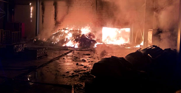 Pacific Batteries PTE Ltd fire believed to have begun in the middle of the warehouse