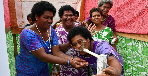 Villagers of Vuadomo in Cakaudrove now have access to clean drinking water